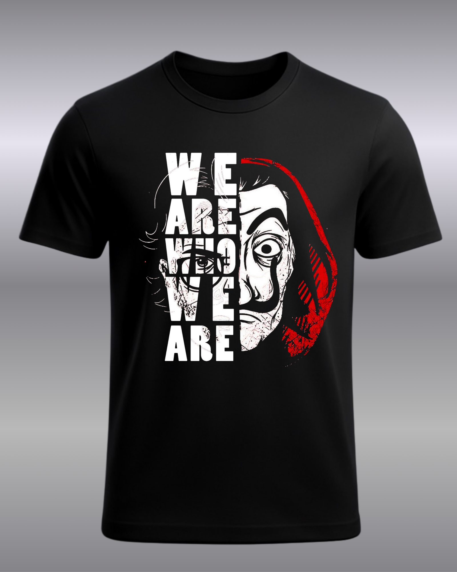 Who We Are T-Shirt – Black